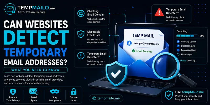 Can Websites Detect Temporary Email Addresses? What You Need to Know