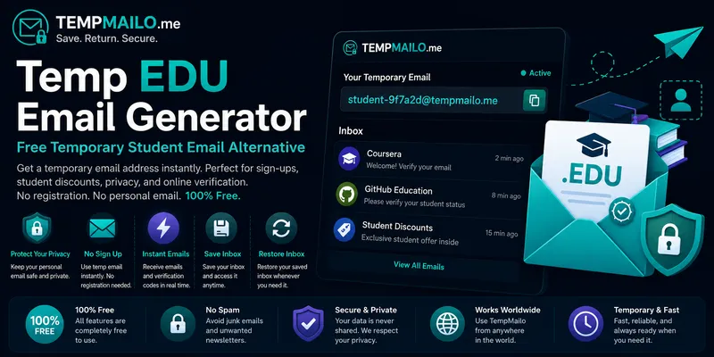 Temp EDU Email Generator – Free Temporary Student Email Alternative