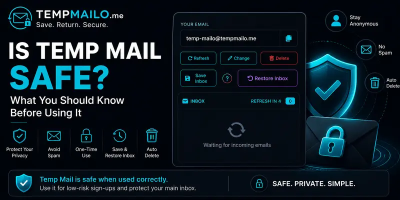 Is Temp Mail Safe? What You Should Know Before Using It