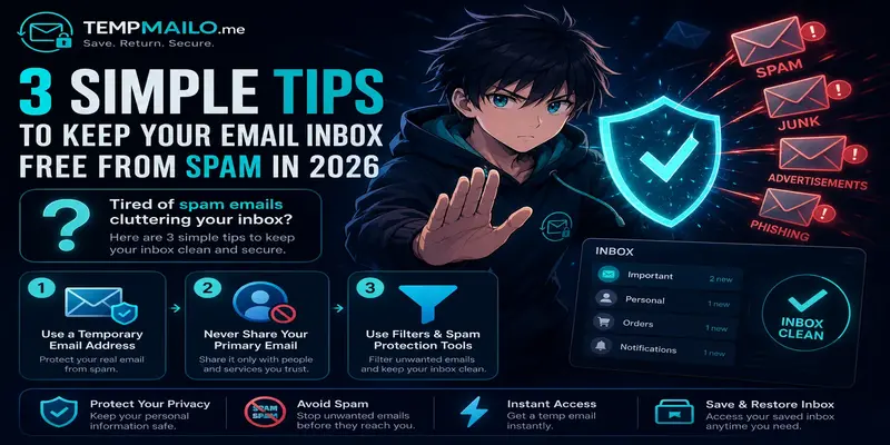 3 Simple Tips to Keep Your Email Inbox Free from Spam in 2026