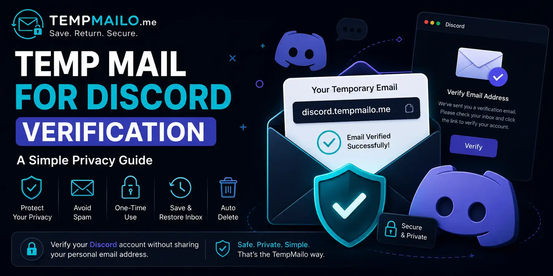 Temp Mail for Discord Verification: A Simple Privacy Guide