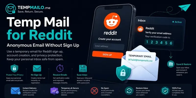 Temp Mail for Reddit – Free Temporary Email Address